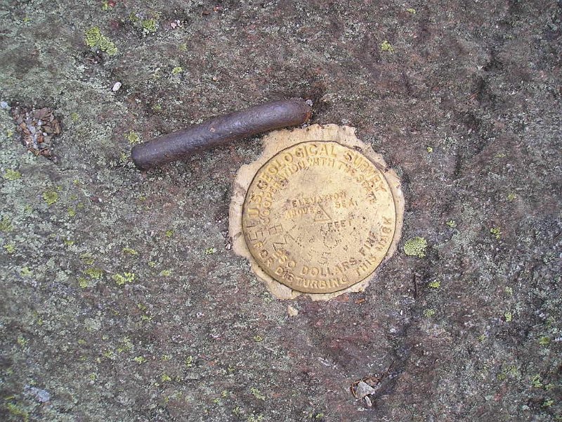 MtSuccess 035.JPG - Mt. Success benchmark.